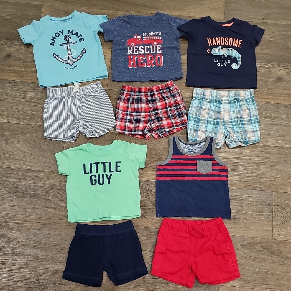 Baby Boys Bundle Of Matching Sets Size 6 Months